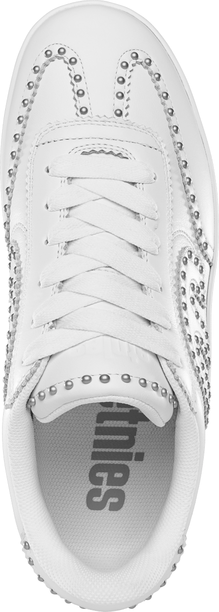 Locut Studs White Low - Top Skate Shoe | etnies Official Low-Top Shoe Etnies Skate Original Sustainability Gear