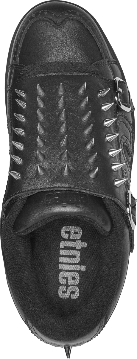 Kingpin Spikes Black Low - Top Skate Shoe | etnies Official Low-Top Shoe Etnies Skate Original Sustainability Gear