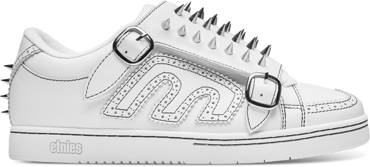 Kingpin Spikes White Skate Shoe Streetwear | etnies Official Etnies Skate Original Sustainability Gear