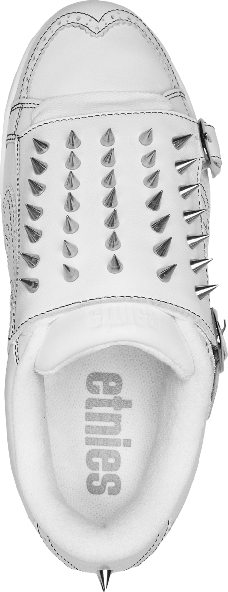 Kingpin Spikes White Skate Shoe Streetwear | etnies Official Etnies Skate Original Sustainability Gear