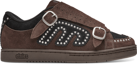 Kingpin Studs Brown Black Skate Shoe | etnies Official Etnies Skate Original Sustainability Gear
