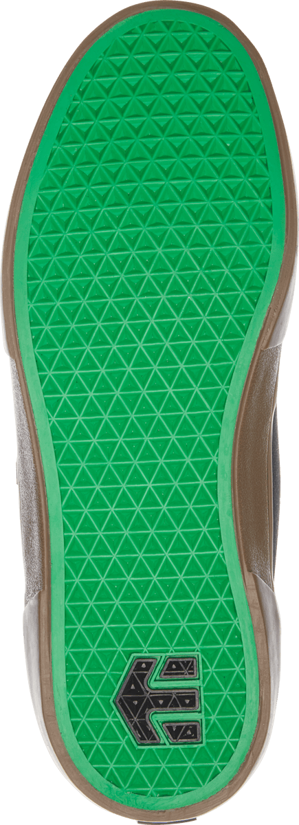 Windrow Vulc X Dig black/green/gum | etnies Official High-Top Vulcanized Etnies Skate Original Sustainability Gear