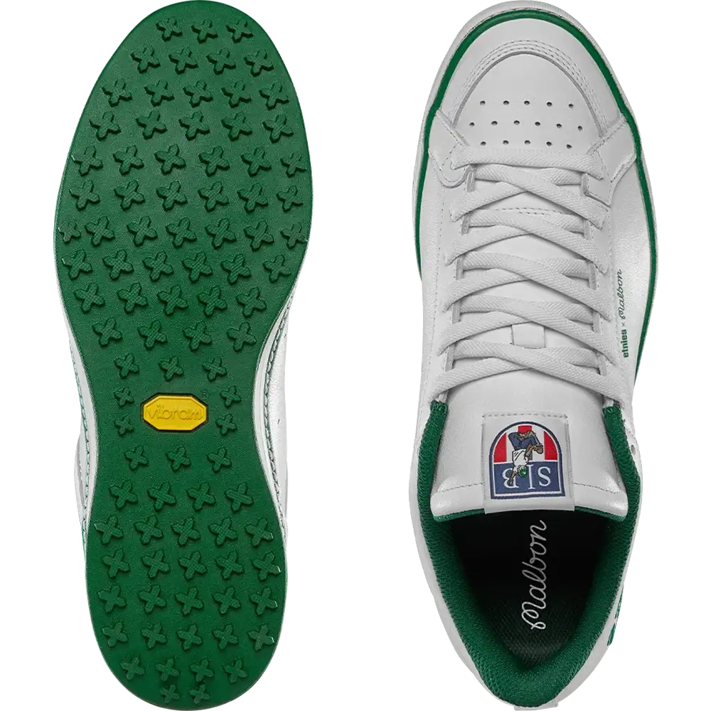 Sal 23 x Malbon White Green Skate Shoe | etnies Official Low-Top Shoe Etnies Skate Original Sustainability Gear