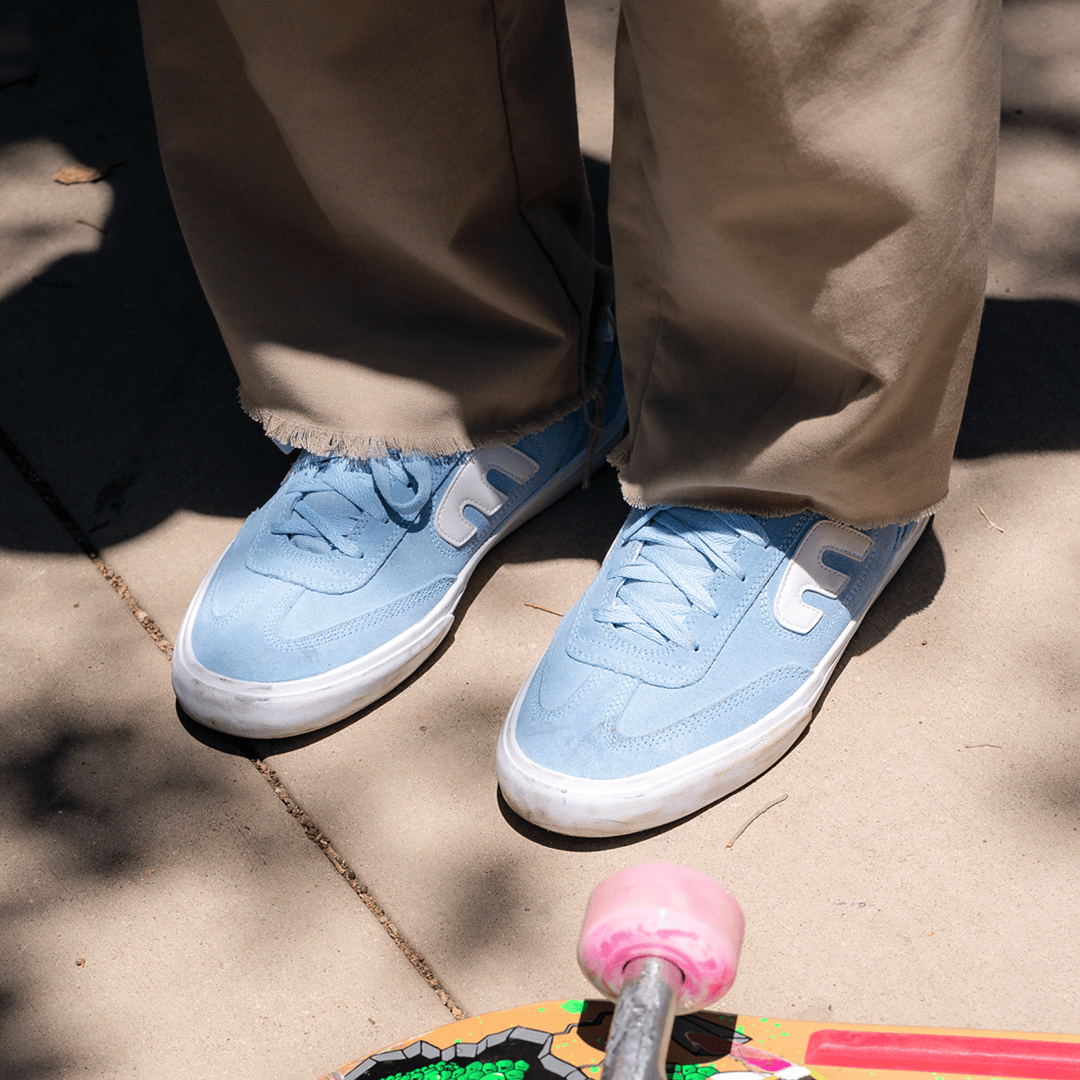 Light Blue Skate Shoes – Locut Vulc x Fos | etnies Official etnies Skate Original Sustainability Gear