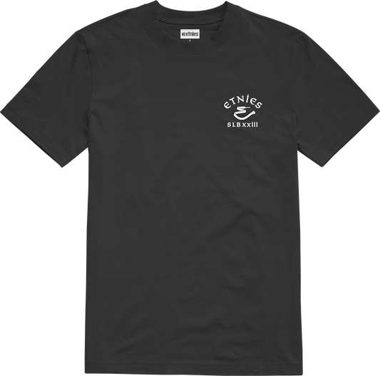 Slb X Etnies Tee black - t-shirt | etnies Official S/S Basic T-Shirt Etnies Skate Original Sustainability Gear