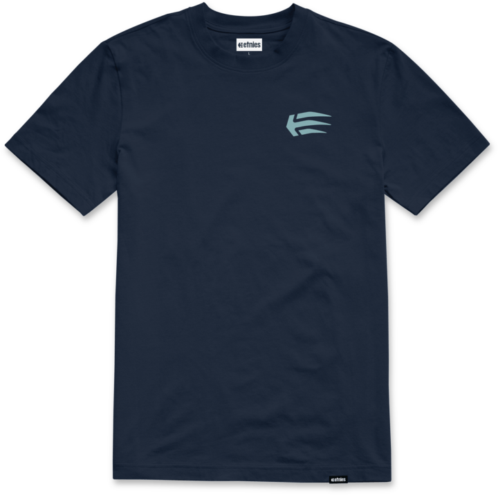 Joslin tee navy blue – men’s tee | etnies Official S/S Basic T-Shirt Etnies Skate Original Sustainability Gear