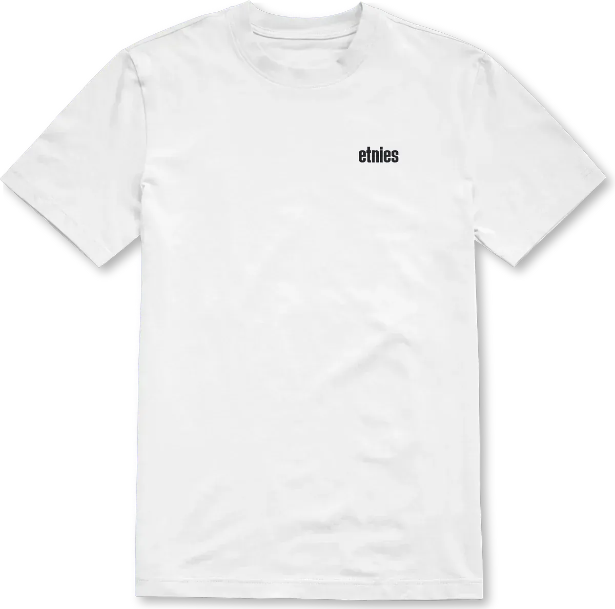 KO Man White Black Short Sleeve Skate Tee | etnies Official S/S Basic T-Shirt Etnies Skate Original Sustainability Gear