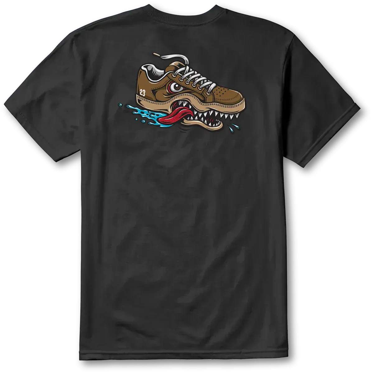 SLB x Jimbo Black Short Sleeve Skate Tee | etnies Official S/S Basic T-Shirt Etnies Skate Original Sustainability Gear