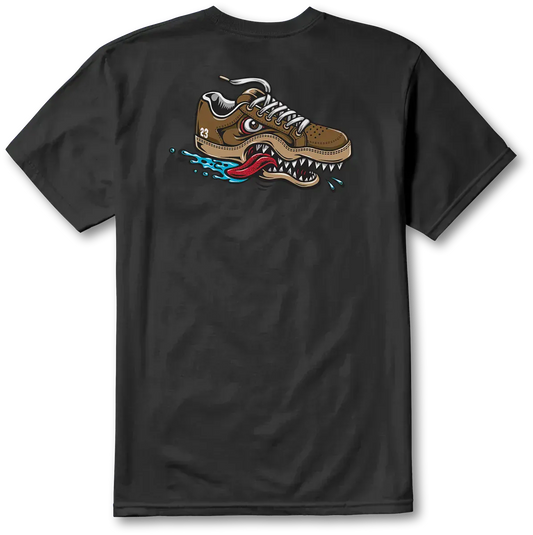 SLB x Jimbo Black Short Sleeve Skate Tee | etnies Official S/S Basic T-Shirt Etnies Skate Original Sustainability Gear