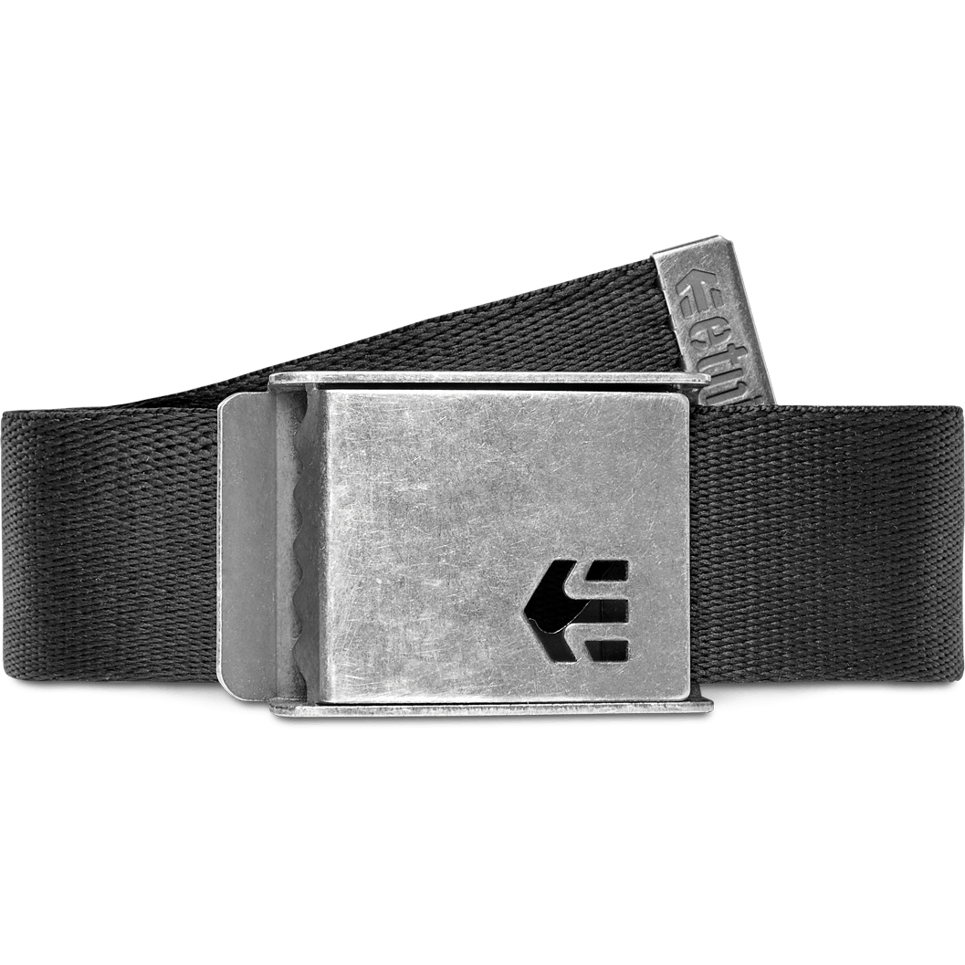 Arrow Web Belt black - belts | etnies Official Custom Belt Etnies BLACK / ONE SIZE Skate Original Sustainability Gear 4140001410.001.OS.1ST 194691113832