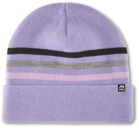 Stripe Lavender Knit Skate Beanie | etnies Official Beanie Etnies LAVENDER / ONE SIZE Skate Original Sustainability Gear 4140001495.534.One Size.1ST 7630949182616
