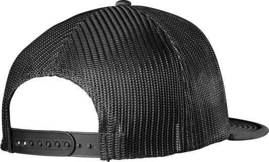 SANTA CRUZ FLAME TRUCKER HAT Custom Hat Etnies BLACK / ONE SIZE Skate Original Sustainability Gear 4147000186 194691560124