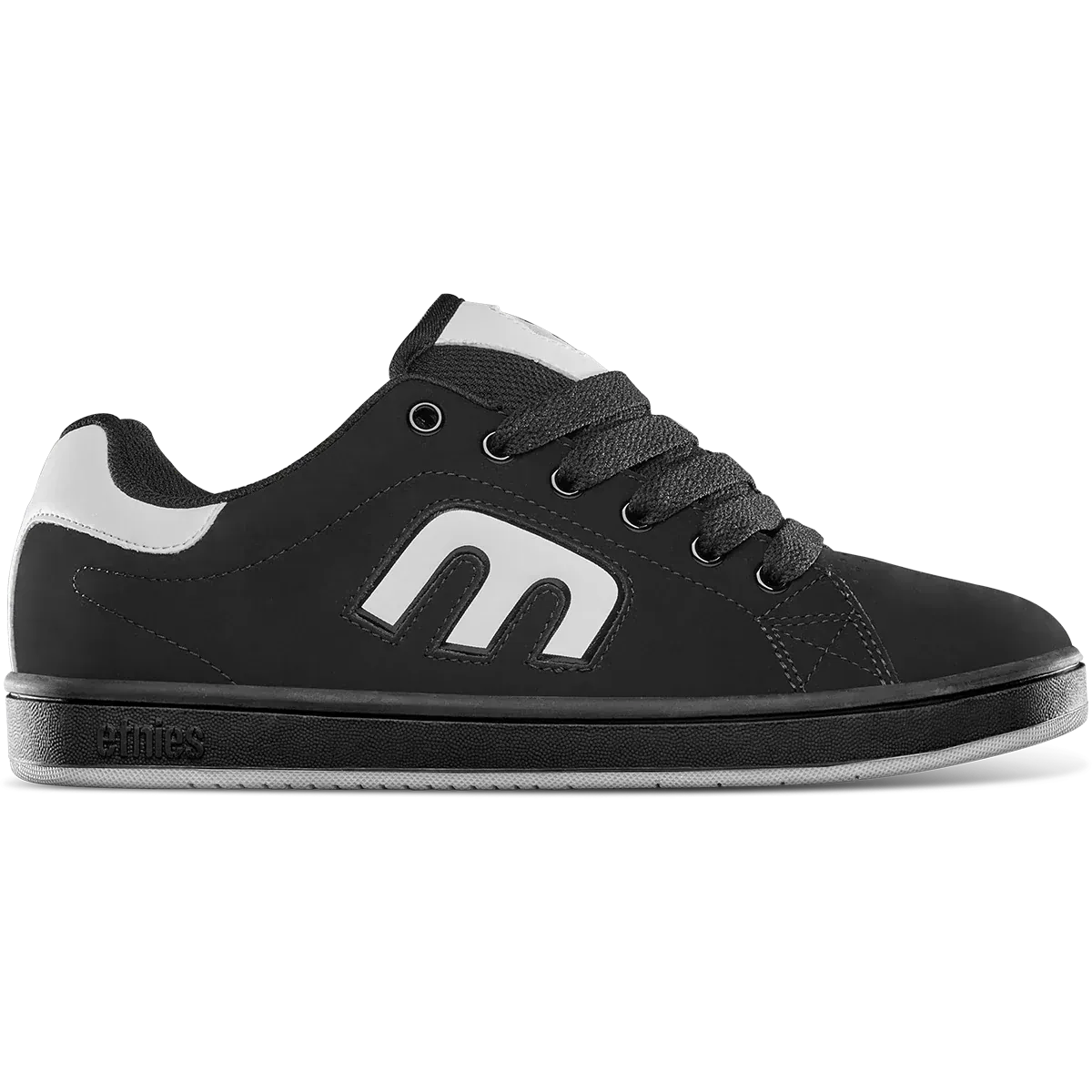 Callicut Kids Black White Low - Top Shoe | etnies Official Low-Top Shoe Etnies Skate Original Sustainability Gear