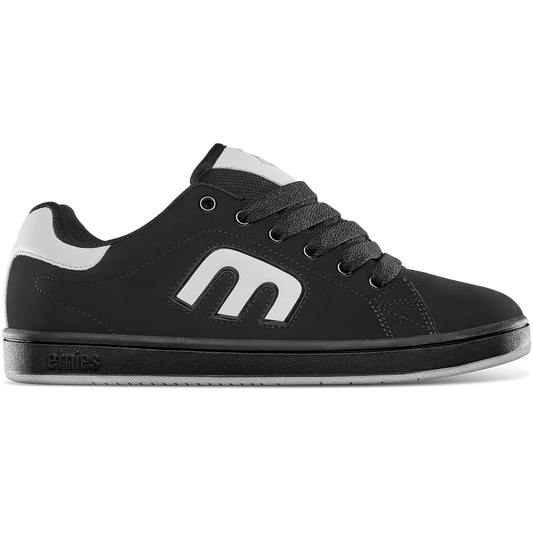 Callicut Kids Black White Low - Top Shoe | etnies Official Low-Top Shoe Etnies Skate Original Sustainability Gear