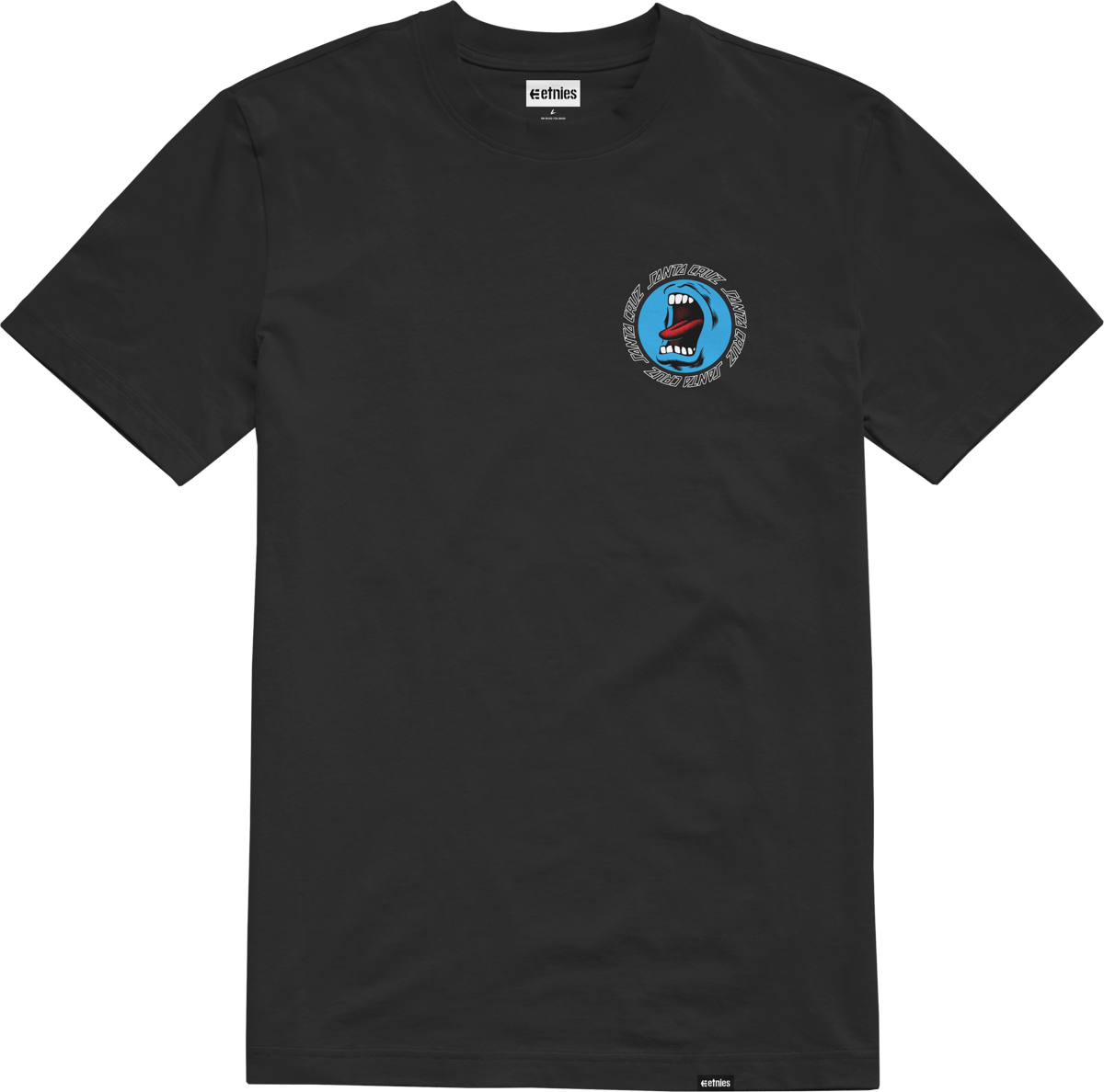 SANTA CRUZ SCREAMING HANDS KIDS TEE S/S Basic T-Shirt Etnies Skate Original Sustainability Gear