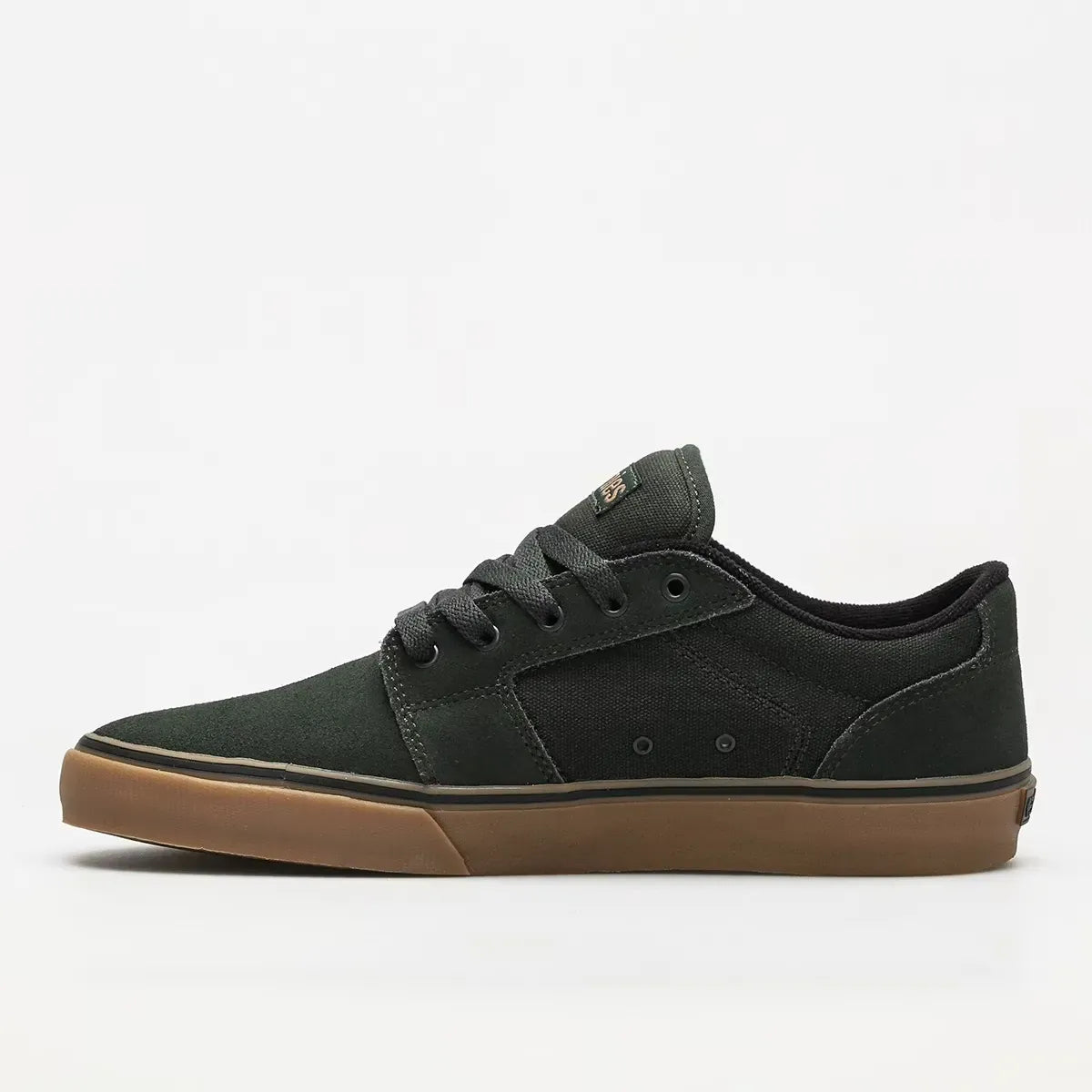 Barge Ls green/gum - skate shoes | etnies Official Low-Top Vulcanized Etnies Skate Original Sustainability Gear