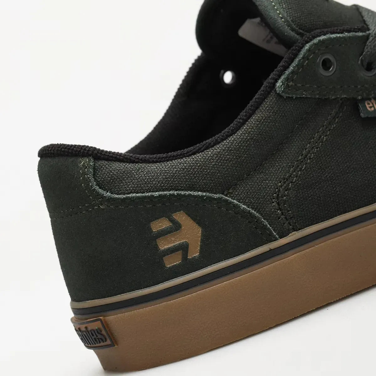 Barge Ls green/gum - skate shoes | etnies Official Low-Top Vulcanized Etnies Skate Original Sustainability Gear