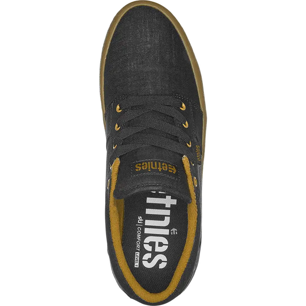 Barge Ls black raw - skate shoes | etnies Official Low-Top Vulcanized Etnies Skate Original Sustainability Gear