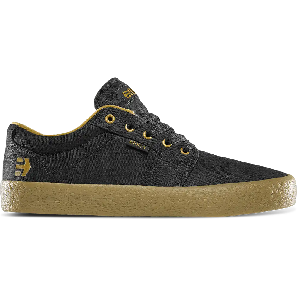 Barge Ls black raw - skate shoes | etnies Official Low-Top Vulcanized Etnies Skate Original Sustainability Gear