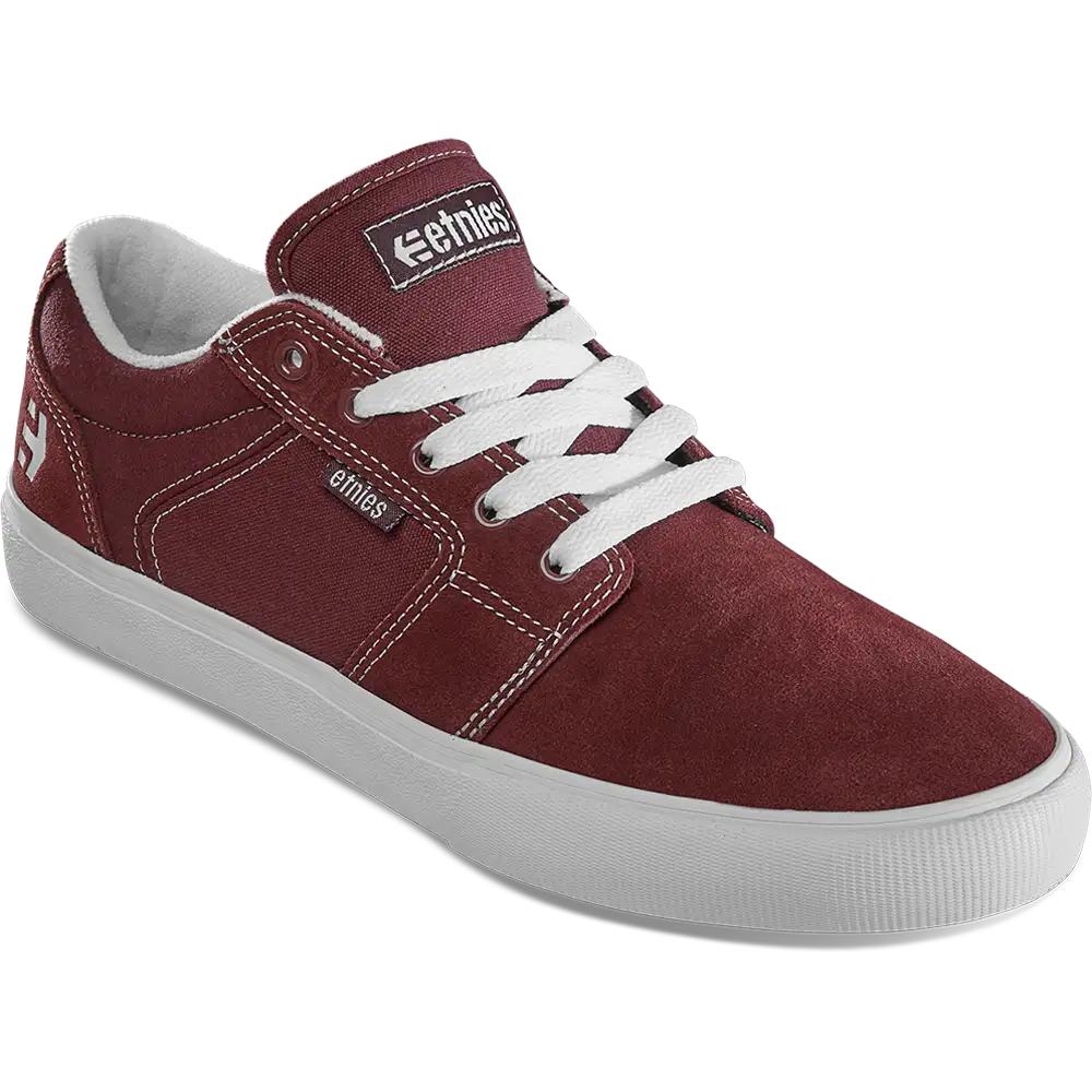 Barge Ls maroon - skate shoes | etnies Official Low-Top Vulcanized Etnies Skate Original Sustainability Gear