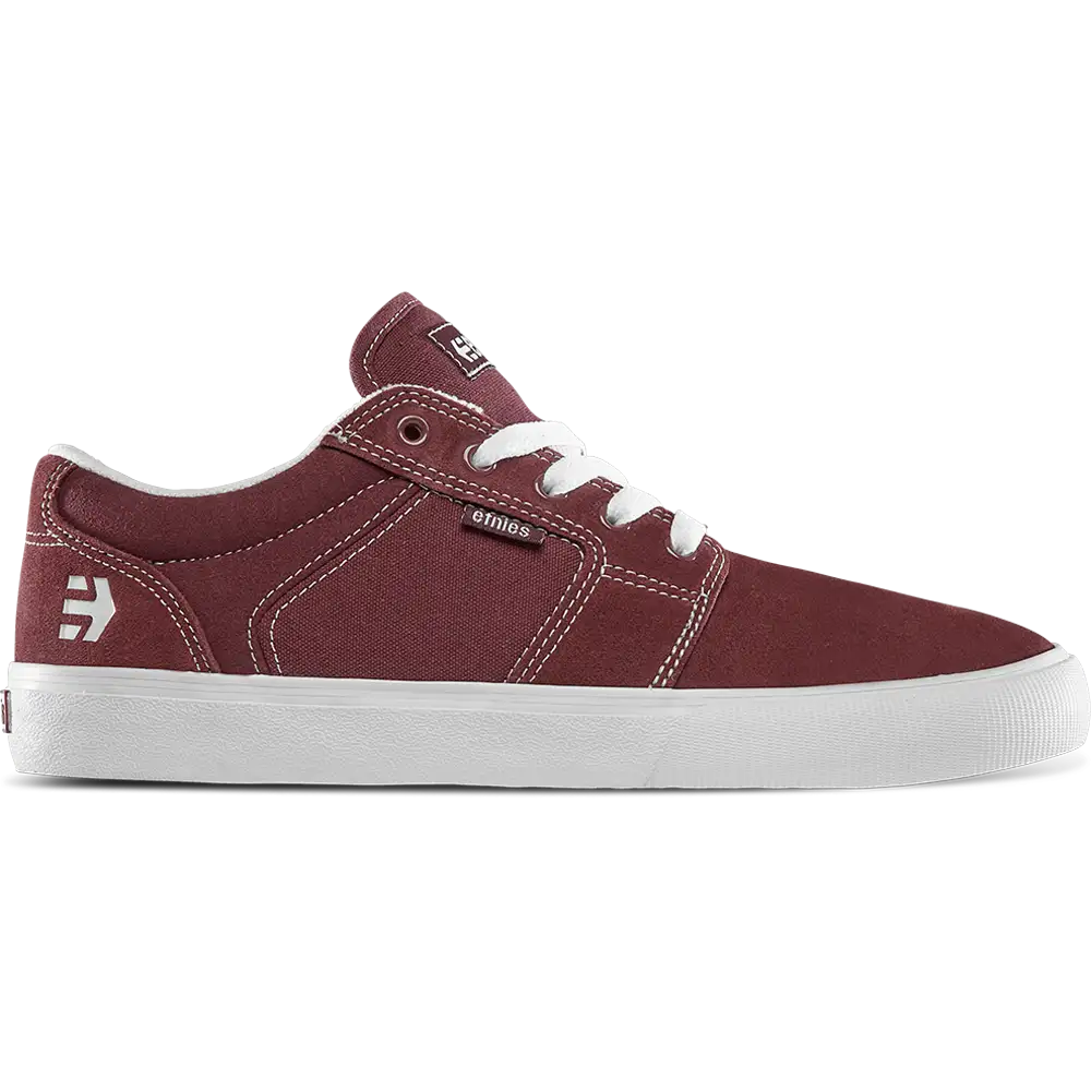 Barge Ls maroon - skate shoes | etnies Official Low-Top Vulcanized Etnies Skate Original Sustainability Gear
