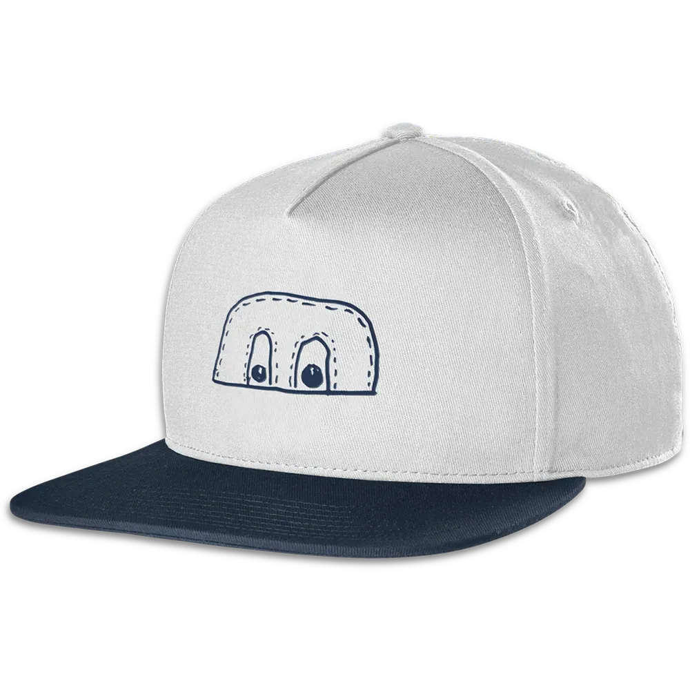 Two-Tone Etnies x FOS Snapback Hat | etnies Official US etnies WHITE/NAVY / OS Skate Original Sustainability Gear 4140001522.145.OS.1ST 886608344629