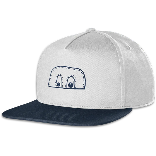 Two-Tone Etnies x FOS Snapback Hat | etnies Official US etnies WHITE/NAVY / OS Skate Original Sustainability Gear 4140001522.145.OS.1ST 886608344629