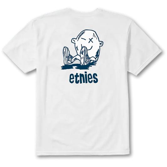 White Etnies x FOS Graphic Tee | etnies Official US etnies Skate Original Sustainability Gear
