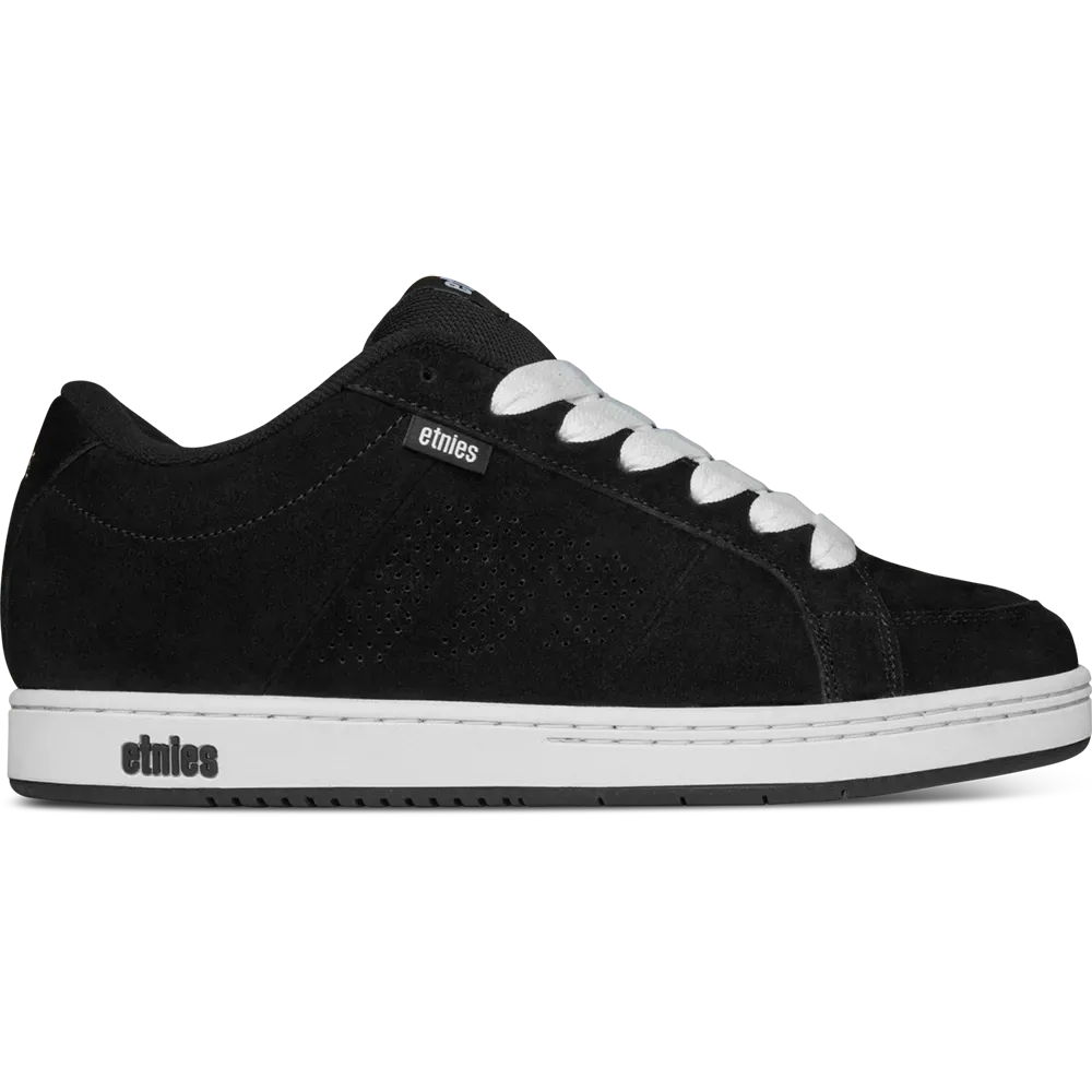 Black Chunky Suede Skate Shoes – Kingpin | etnies Official etnies BLACK/WHITE/WHITE / 4.5 Skate Original Sustainability Gear 4101000091.984.045.1ST 886608447474