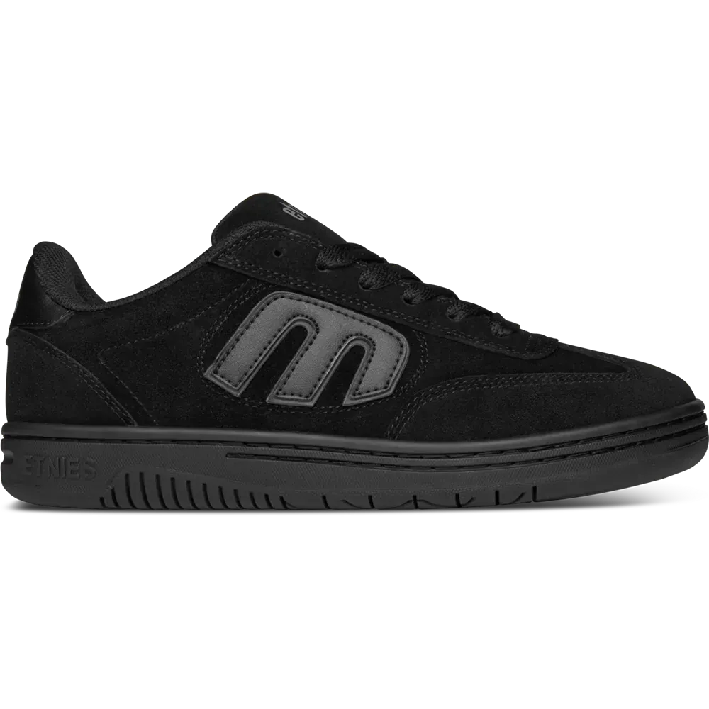 Black Suede Low-Top Skate Shoes – Locut | etnies Official etnies BLACK RAW / 4.5 Skate Original Sustainability Gear 4101000507.536.045.1ST 886608447955
