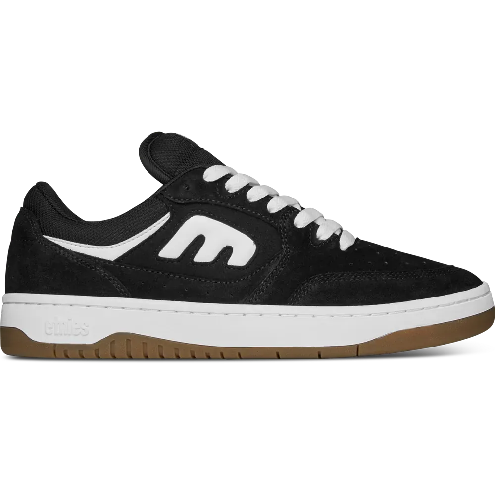 Black Low-Top Skate Shoes – Loot | etnies Official etnies BLACK/WHITE/GUM / 5 Skate Original Sustainability Gear 4101000584.979.050.1ST 886608383734