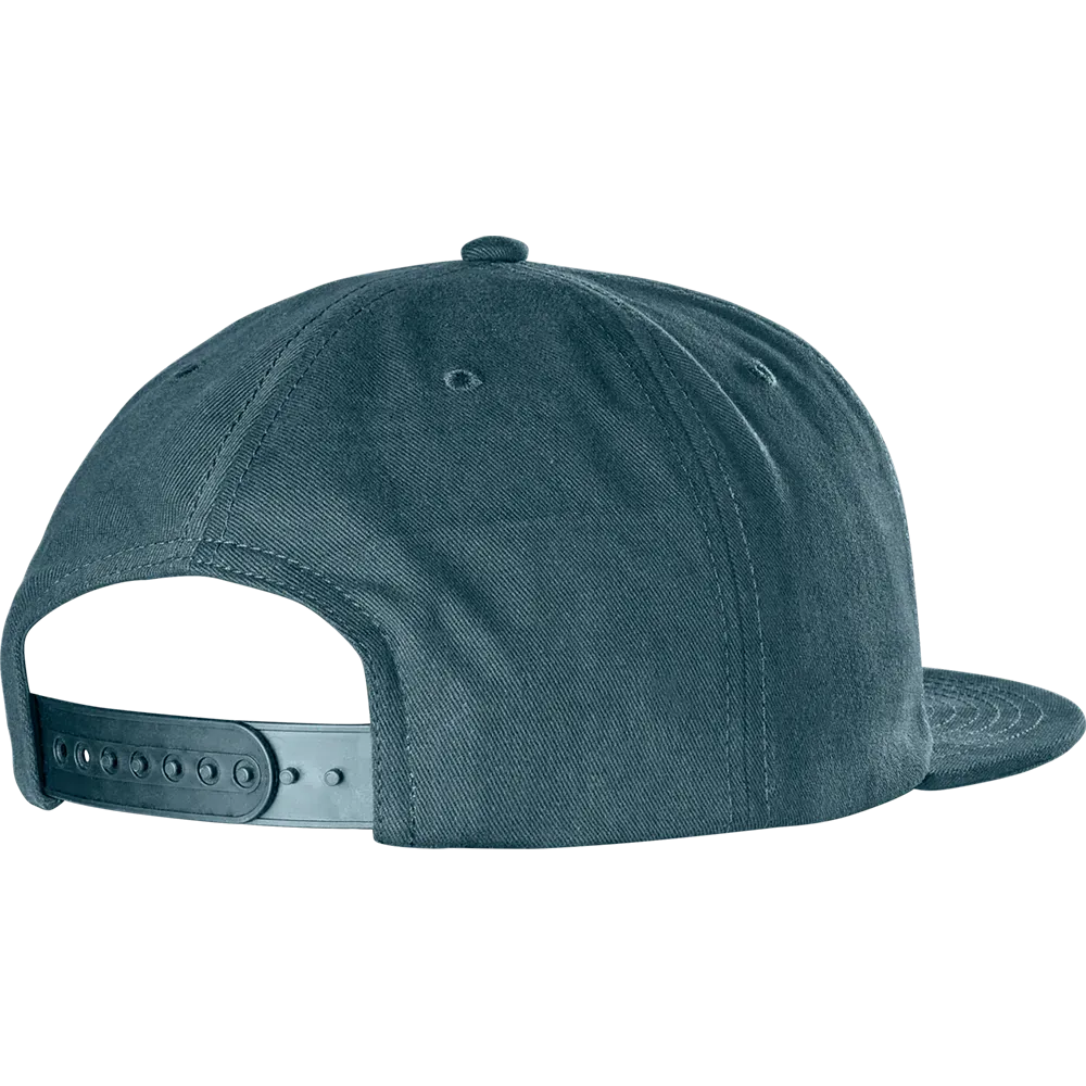 Indigo Logo Embroidered Snapback Hat | etnies Official US etnies INDIGO / OS Skate Original Sustainability Gear 4140001523.501.OS.1ST 886608344643
