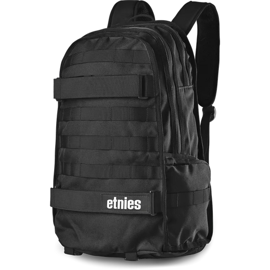 Black Skateboard Backpack – Marana | etnies Official etnies BLACK / OS Skate Original Sustainability Gear 4140001406.001.OS.1ST 886608344513