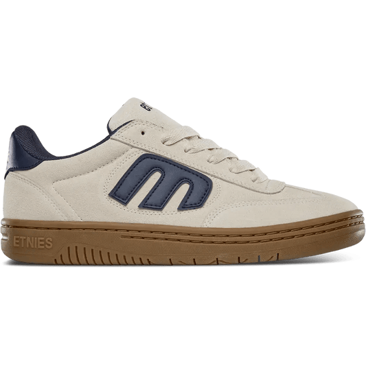 Locut Skate Low-Top Shoe  - skateboarding | etnies Official Low-Top Shoe etnies TAN/BLUE / 4.5 Skate Original Sustainability Gear 4101000507.265.045.1ST 7630680819932