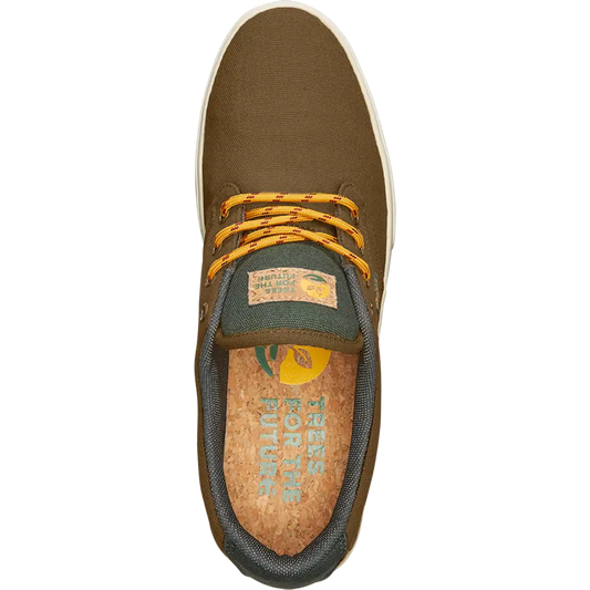 Jameson 2 Eco X Tftf brown/green - skate shoes | etnies Official Low-Top Shoe Etnies Skate Original Sustainability Gear
