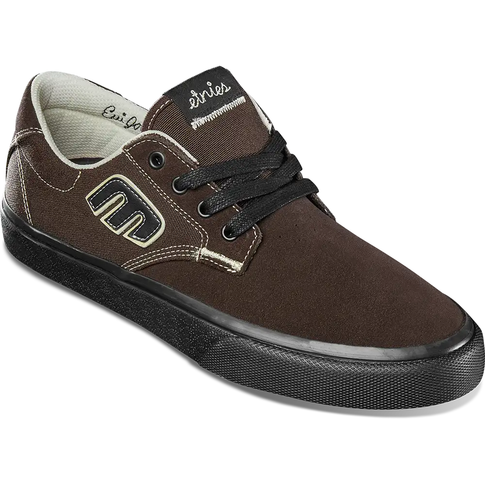 Barge Plus X Julian Lewis brown/black | etnies Official Low-Top Vulcanized Etnies Skate Original Sustainability Gear