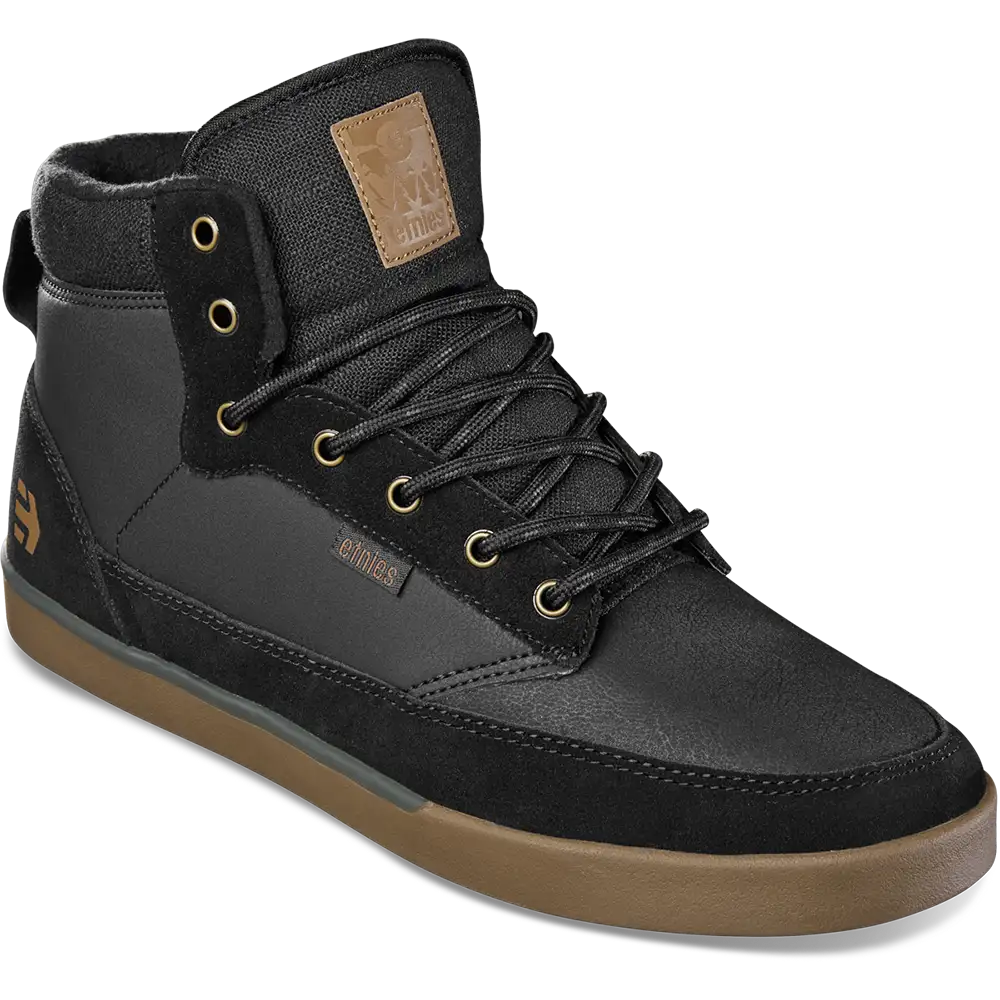 Dunbar Mtw (Htw) black/gum - skate shoes | etnies Official Hi-Top Shoe Etnies Skate Original Sustainability Gear