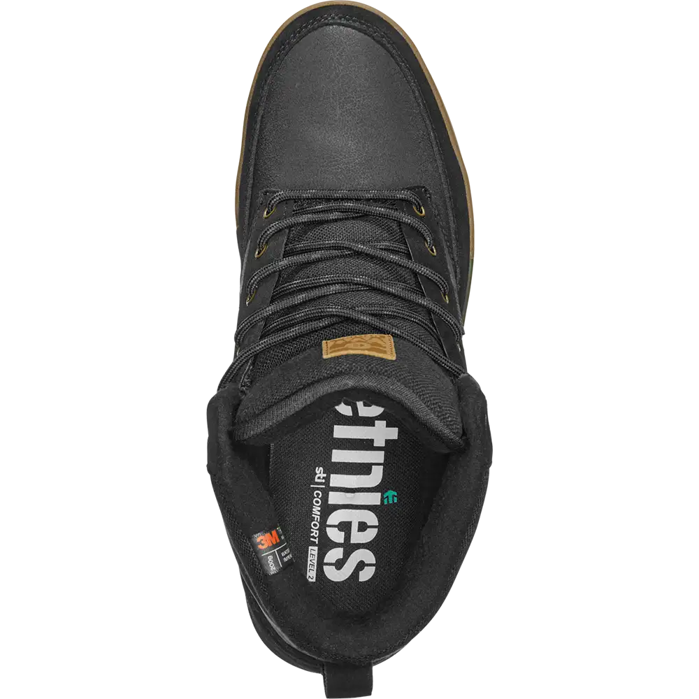 Dunbar Mtw (Htw) black/gum - skate shoes | etnies Official Hi-Top Shoe Etnies Skate Original Sustainability Gear