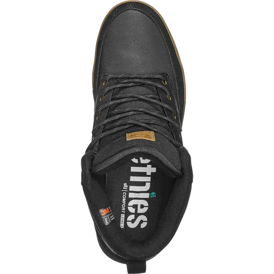 Dunbar Mtw (Htw) black/gum - skate shoes | etnies Official Hi-Top Shoe Etnies Skate Original Sustainability Gear