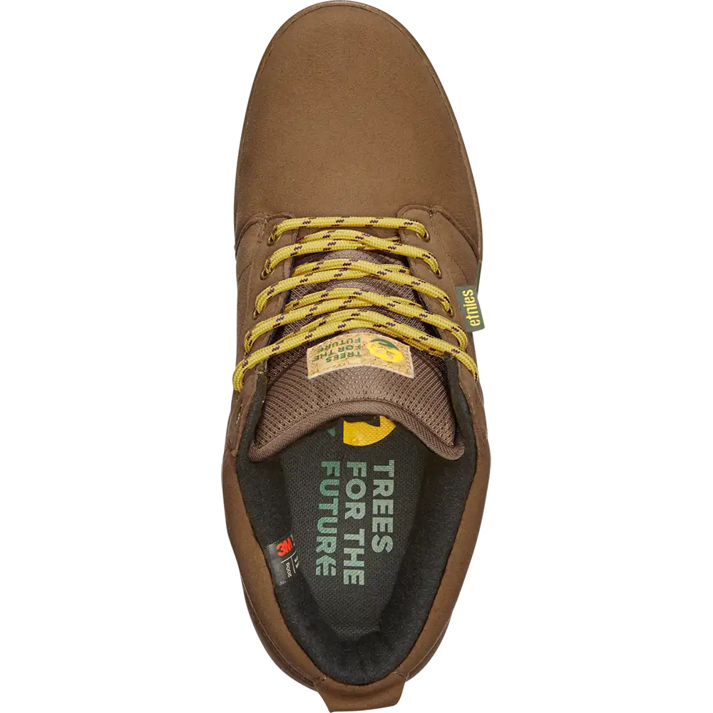 Jefferson Mtw X Tftf brown/gold skate shoes | etnies Official Low-Top Shoe Etnies Skate Original Sustainability Gear