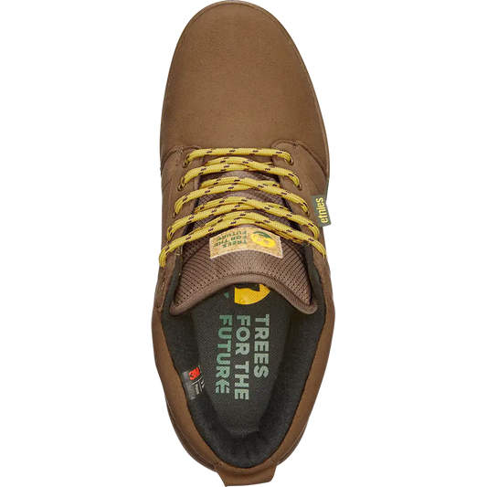 Jefferson Mtw X Tftf brown/gold skate shoes | etnies Official Low-Top Shoe Etnies Skate Original Sustainability Gear