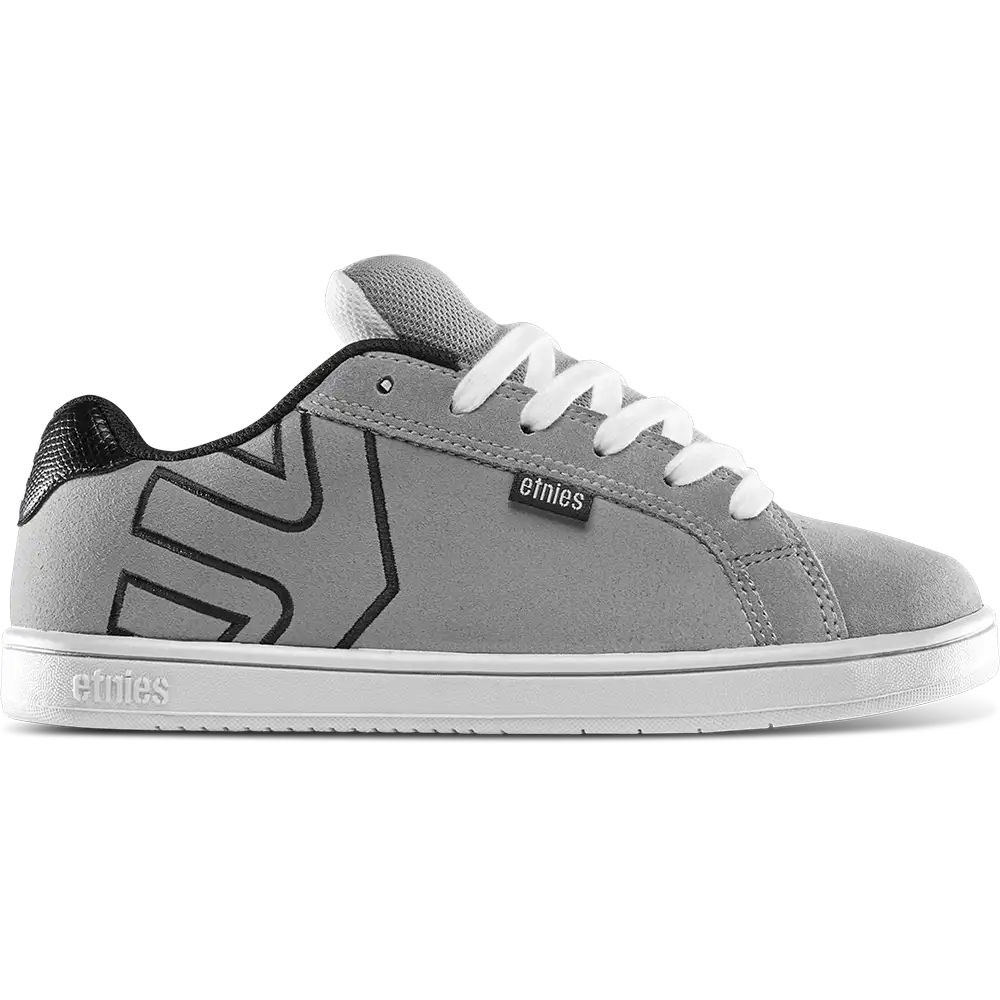 Fader Kids light grey/black - skate shoes | etnies Official Low-Top Shoe Etnies Skate Original Sustainability Gear