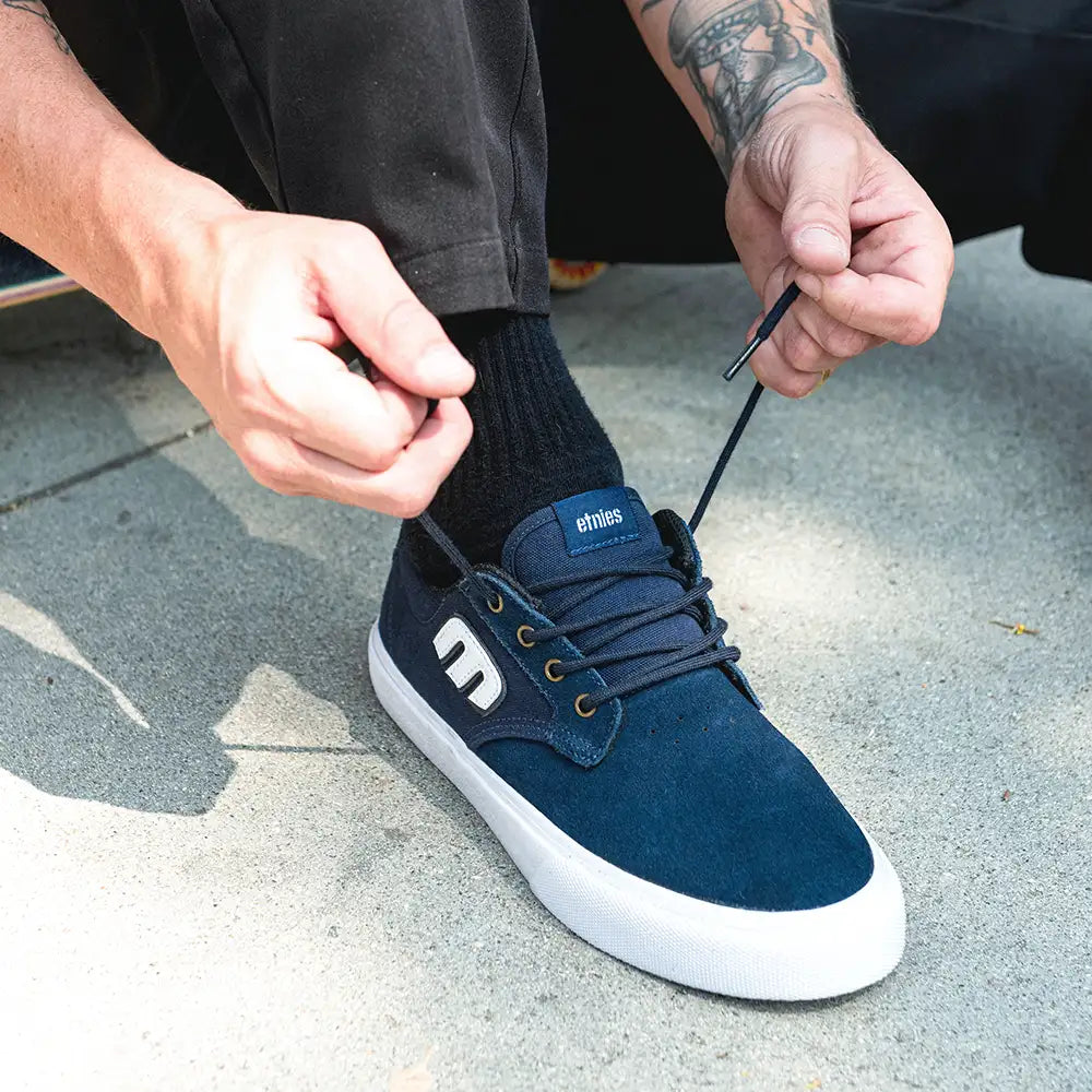 Barge Plus navy/grey/blue - skate shoes | etnies Official Low-Top Vulcanized Etnies Skate Original Sustainability Gear
