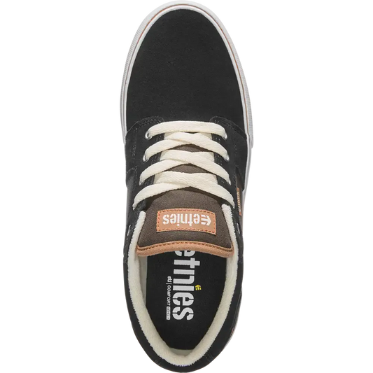 Barge Ls black/brown - skate shoes | etnies Official Low-Top Vulcanized Etnies Skate Original Sustainability Gear