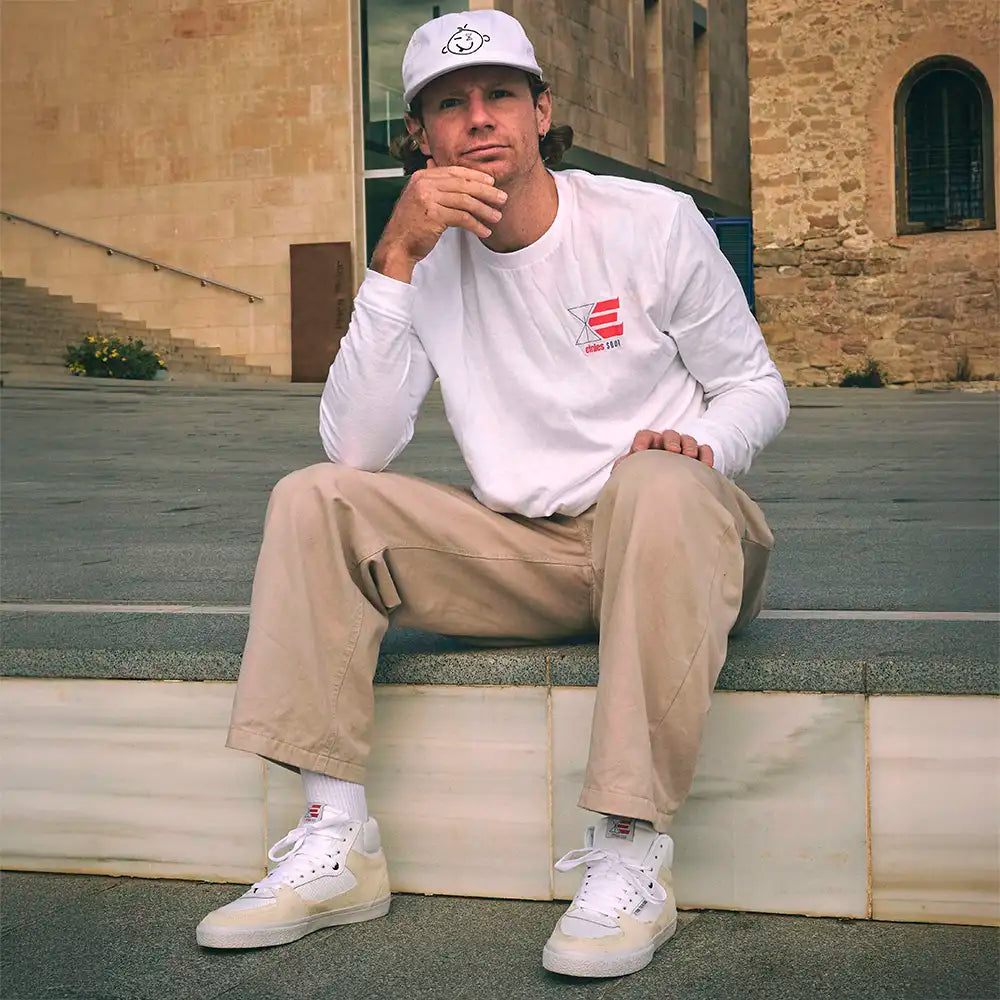 Etnies Screw Vulc Mid X Santa Cruz – Chaussures De Skate Homme, Semelle Caoutchouc, Tige Suède, Look Rétro Géométrique