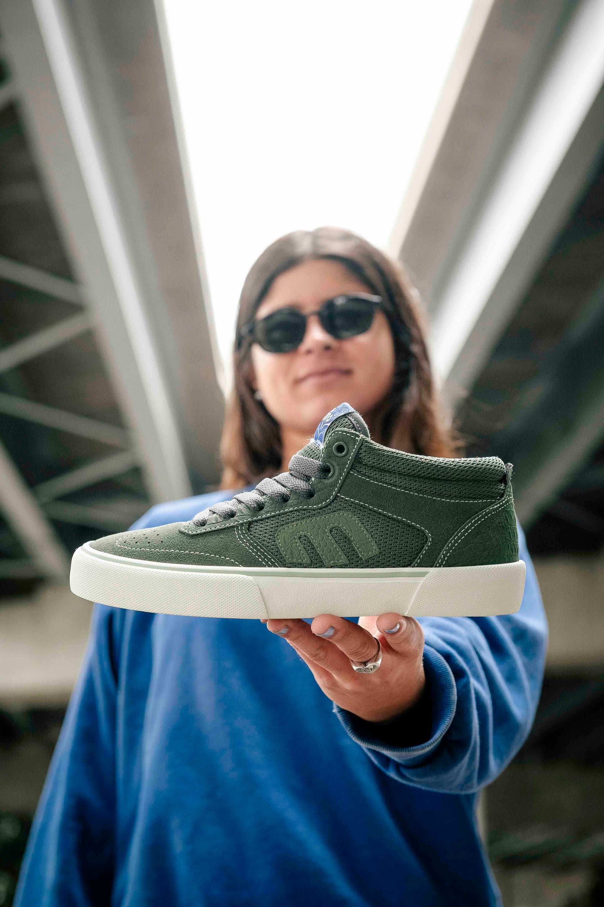 Windrow vulc mid x fabiana delfino – skate shoes | etnies Official High-Top Vulcanized Etnies Skate Original Sustainability Gear