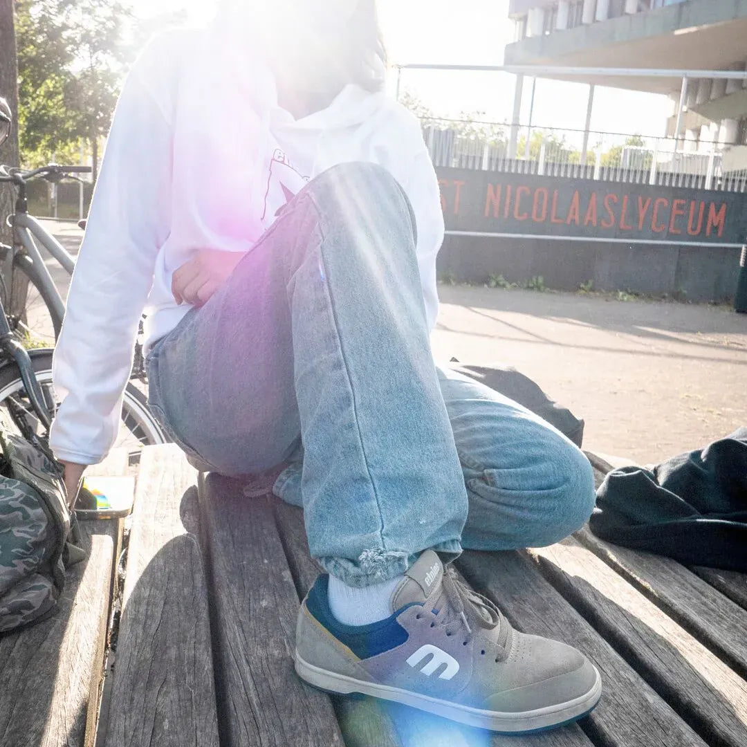 Marana Michelin Green Blue Low - Top Shoe | etnies Official Low-Top Shoe Etnies Skate Original Sustainability Gear