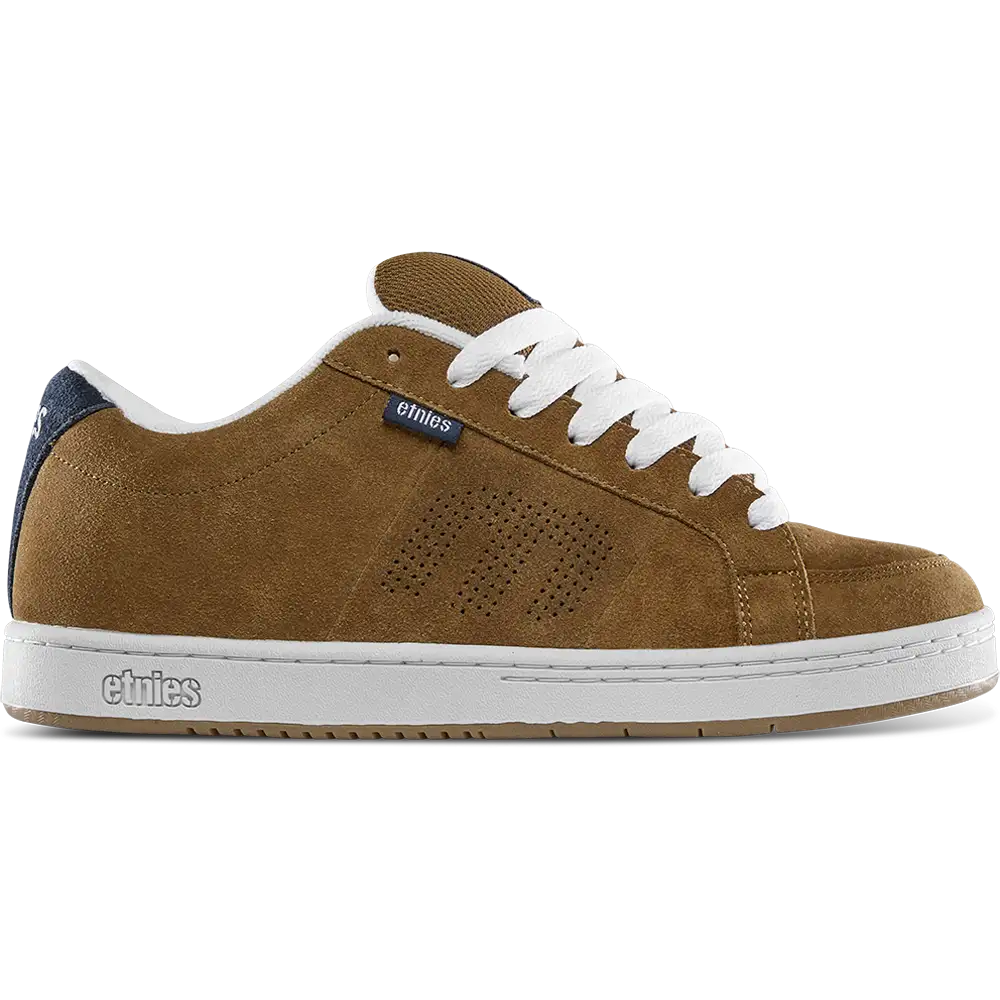 Kingpin brown/navy - skate shoes | etnies Official Low-Top Shoe Etnies Skate Original Sustainability Gear