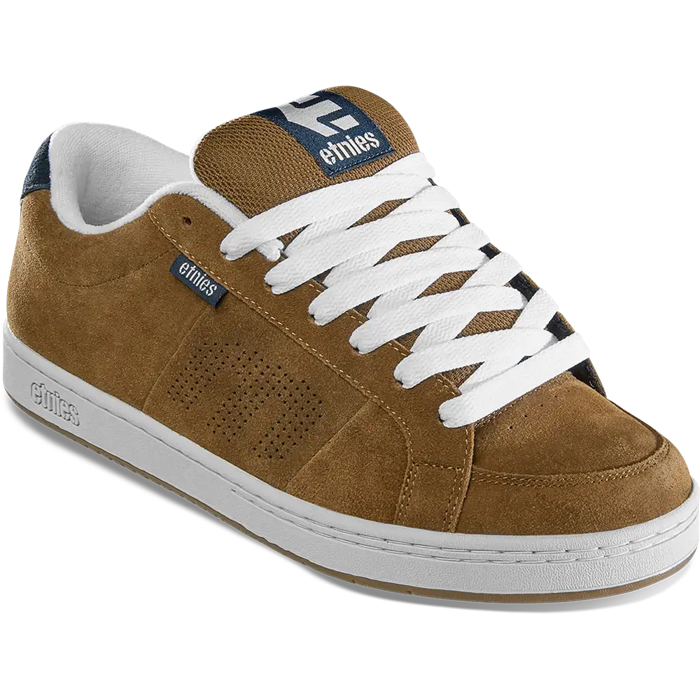 Kingpin brown/navy - skate shoes | etnies Official Low-Top Shoe Etnies Skate Original Sustainability Gear