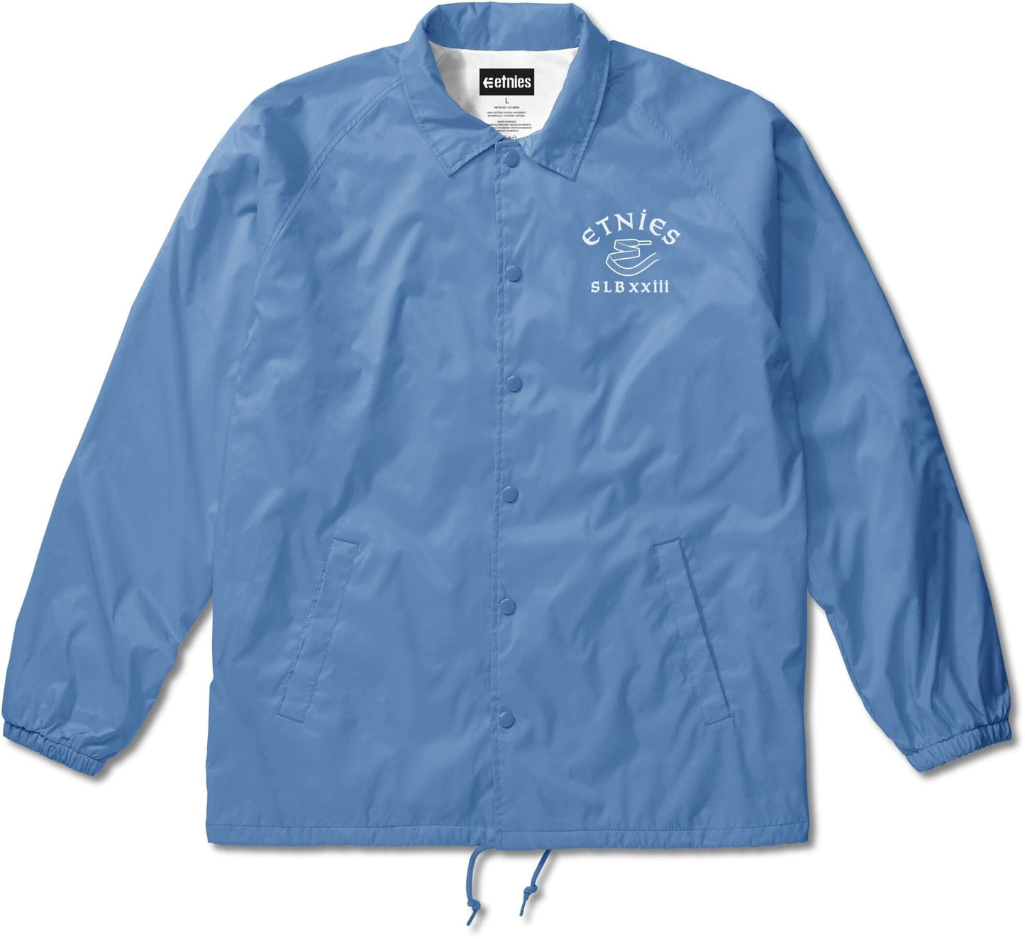 Slb Coach Jacket light blue - jacket | etnies Official Novelty Fleece Etnies Skate Original Sustainability Gear
